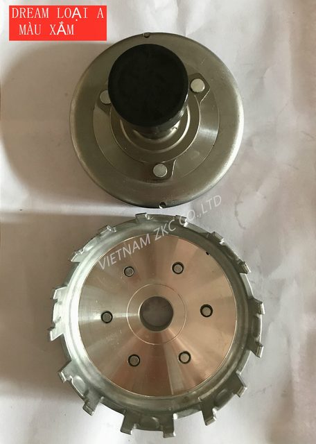 ZC C100 Basic Clutch Outer Cover Large Gear Assembly (Bright Color) for HONDA LHQ-ZC01