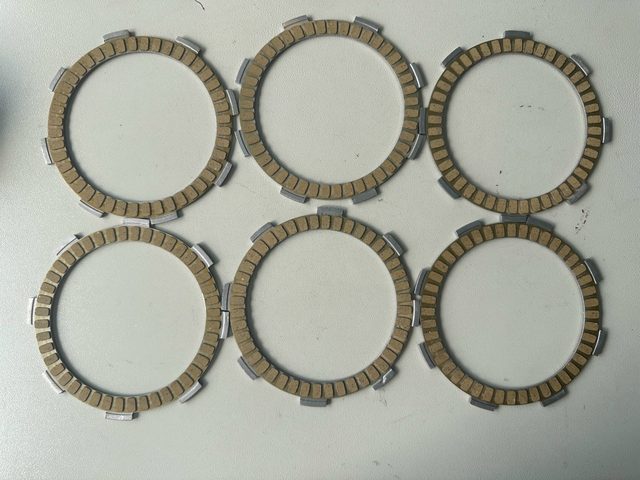 ZC-A Grade DREAM Clutch Plate - Yellow Straight Stripe New Process for HONDA LHQP-ZC01A