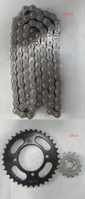 KORTOR SIRIUS Set Chain  for YAMAHA TL-KOR02 motorcycle part