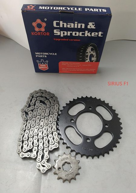 KORTOR SIRIUS FI Set Chain for YAMAHA TL-KOR06 motorcycle part